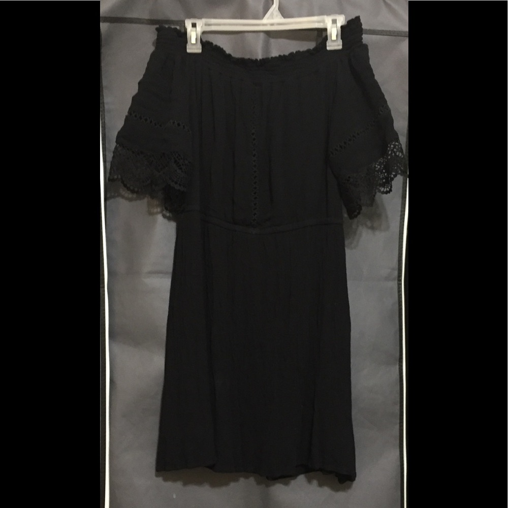 Off the shoulder black xhilaration dress - Picture 4 of 4